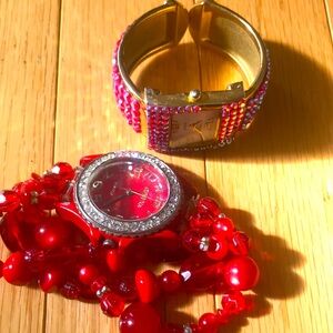 2 fancy kids bracelet watches